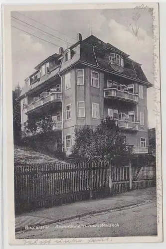 67574 Ak Bad Elster Beamtenheim Haus Waldeck 1940