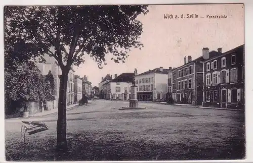 67493 Ak Wich a.d. Seille Paradeplatz um 1920
