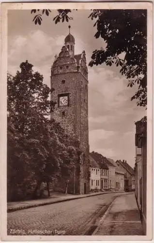 67392 Ak Zörbig Hallescher Turm um 1930