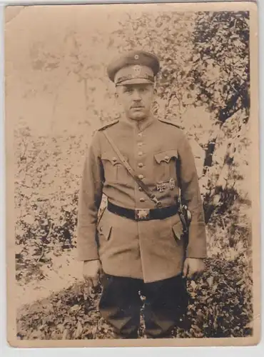 67379 Photopolicier en uniforme avec croix de fer 1ère classe vers 1935