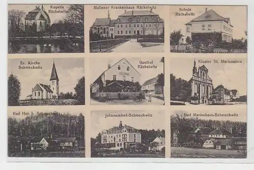 67283 Mehrbild Ak Gruß aus Räckelwitz und Umgebung um 1920