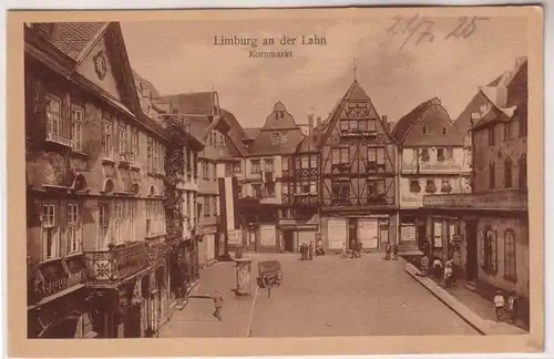 67238 Ak Limbourg à Lahn Kornmarkt vers 1925