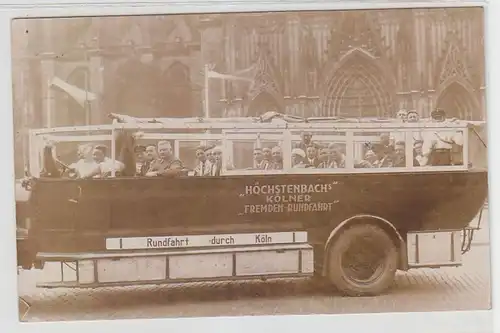 64838 Photo Ak "Haute-Nachrichts" Kölner "Fremden Tour" vers 1930