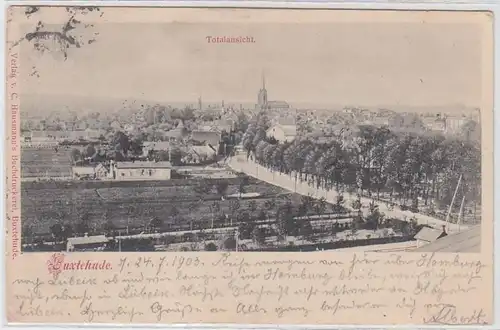 64824 Ak Buxtehude Vue totale 1903