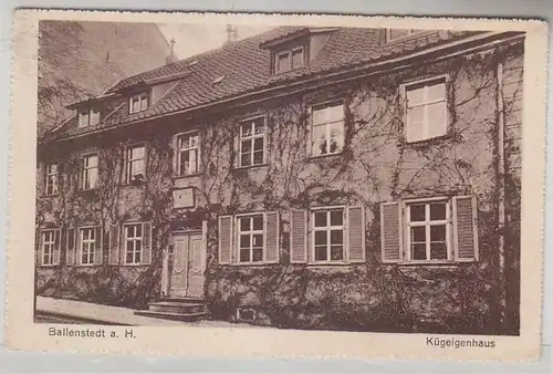 64770 Ak Ballenstedt am Harz Kügelgenhaus 1932