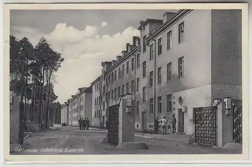 64741 Ak Rathenow Infanterie Kaserne 1939