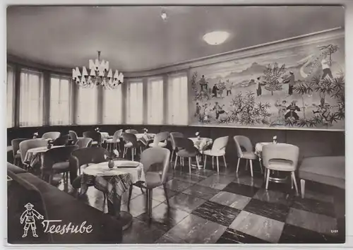 64682 Ak Dessau Café Tirana Teestube 1963