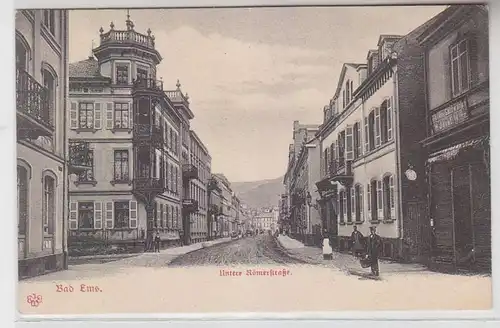 64653 Ak Bad Ems inférieure Römerstrasse 1918