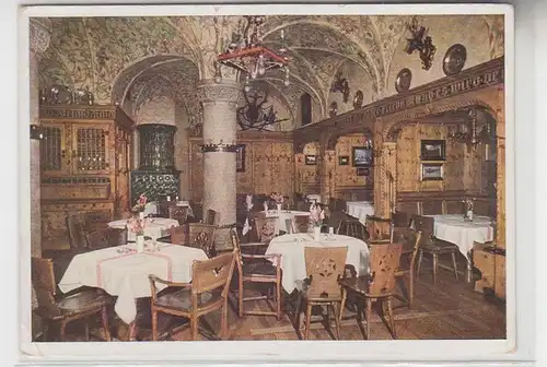64563 Ak Munich Hôtel et caves à vin "Kaierstuben" vers 1930