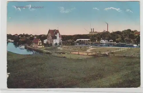 64541 Ak Spandau Pichelsdorf Vue totale 1915