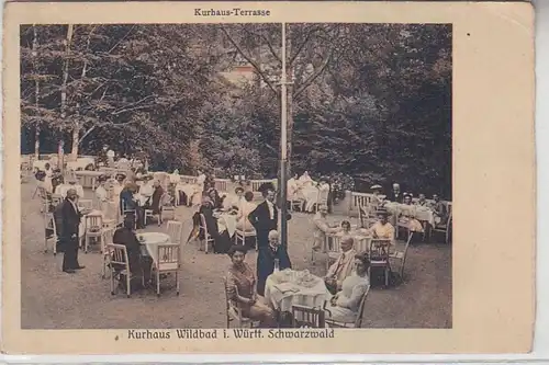 64389 Ak Kurhaus Wildbad in Württemberg Schwarzwald um 1910