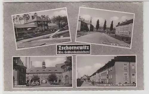 64336 Mehrbild Ak Zschornewitz (Kreis Gräfenhainichen) 1963