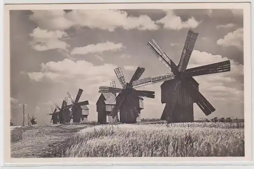 64329 Ak Rumänien Windmühlen in Bessarabien um 1940