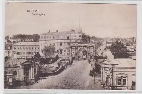 64302 Ak Dorpat Tartu Pont en pierre 1915