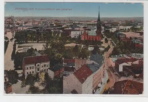 64286 Ak Spandau vom Nikolaikirchturm aus gesehen 1915