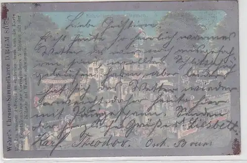 63775 Brevet Ak Bremen Schweizerhaus 1899