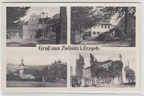 63739 Mehrbild Ak Gruß aus Zwönitz i. Erzgeb. 1963