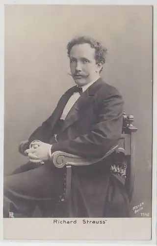 62620 Ak Richard Strauss Compositeur vers 1900
