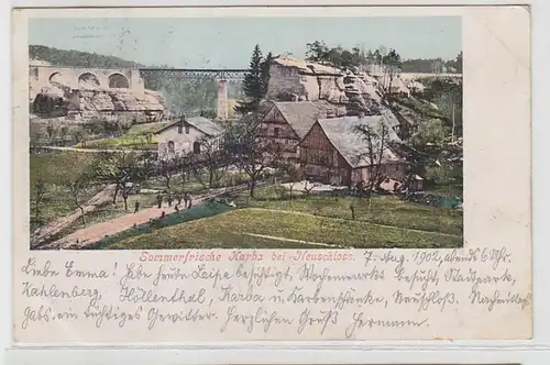 62571 Ak frais d'été Karba à Neuschloss 1902