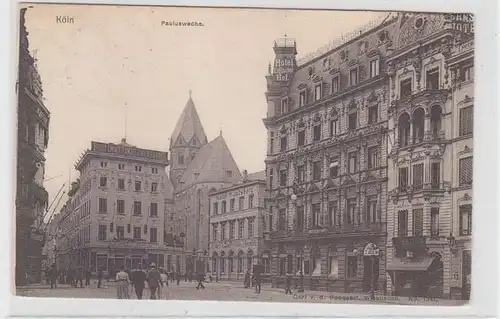 63691 Ak Cologne Garde Paulo Église Romaine "Saint André" 1902