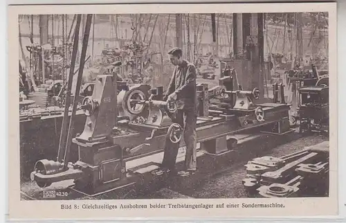 63615 Ak Hanomag Hannover Linden Lokokotungsbare Bilderfabrik Figure 8 vers 1930