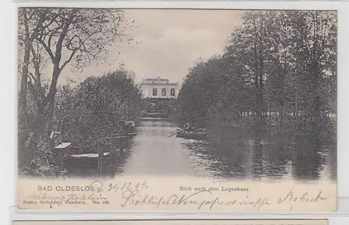 63578 Ak Bad Oldeslohe Vue sur la maison de loge 1904