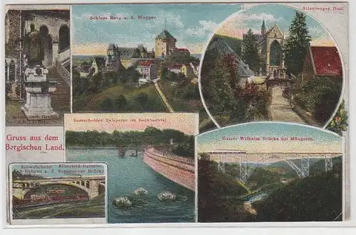 62437 Multi-image Ak Salutation du pays de montagne 1924