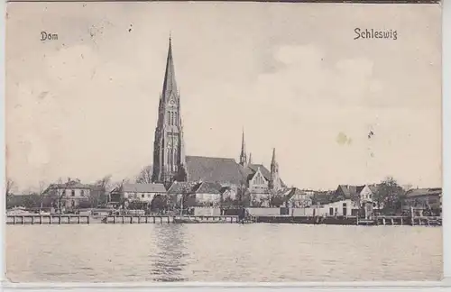62436 Ak Schleswig Dom um 1920