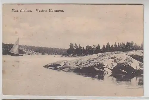 62417 Ak Mariehamn Finnland Vestra Hamnen um 1918
