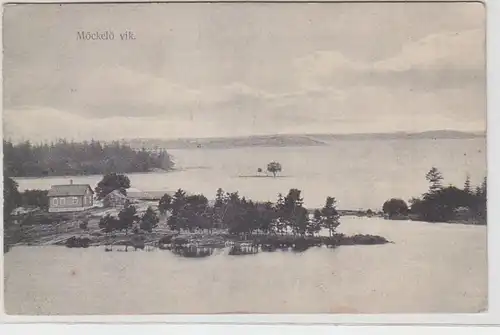 62415 Ak Möckelö vik. Finnland Totalansicht um 1918