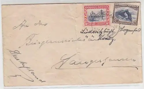 62400 lettre ancienne Afrique du Sud-Ouest vers 1930