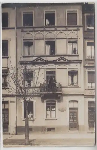 62377 Foto Ak Wohnhaus in Freiburg im Breisgau um 1910