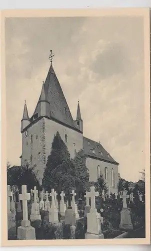 62360 Ak Oberkleen Kirche um 1930
