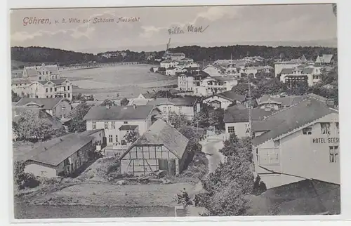 62350 Ak Göhren von der Villa zur "Schönen Aussicht" um 1910
