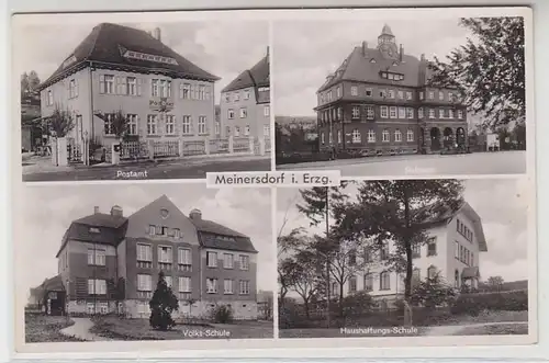 62347 Mehrbild Ak Meinersdorf im Erzgebirge 1940