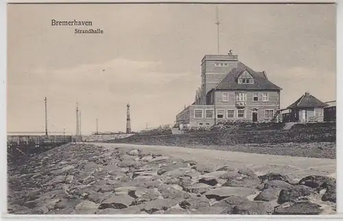 62340 Ak Bremerhaven Plagehalle vers 1930