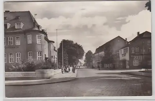 62257 Ak Bad Langensalza Schwefelbad und Ernst Thälmann Haus 1958