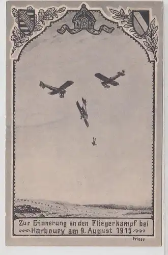 62244 Ak Pour commémorer la bataille aérienne à Harbouey le 9 août 1915