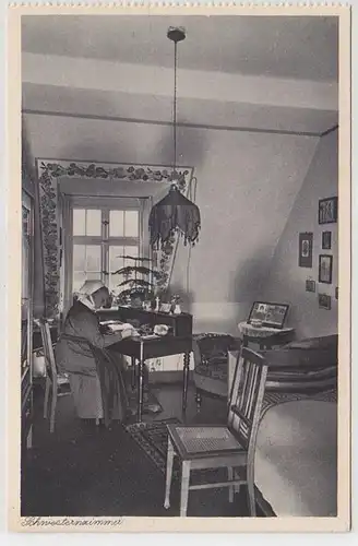 62164 Ak Sangerhausen Mutterhaus Dt. Landpflegeverband Schwesternzimmer um 1940