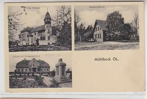 62126 Mehrbild Ak Mühlbock O.L. in Schlesien um 1930