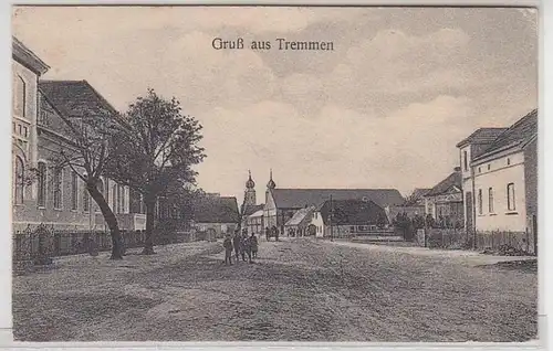 62117 Ak Gruß aus Tremmen Dorfansicht 1929