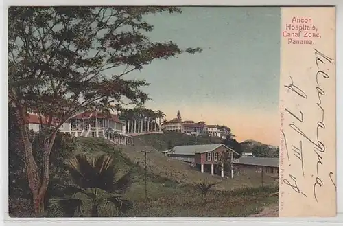 62094 Ak Panama Ancon Hospitals, zone Canal vers 1910