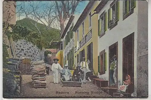 61991 Ak Madeira Running Sledge vers 1910