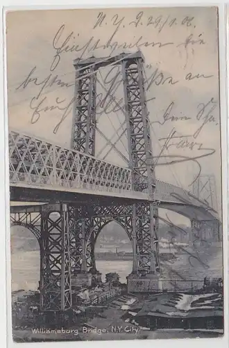 61984 Ak New York City USA Williamsburg Bridge 1906