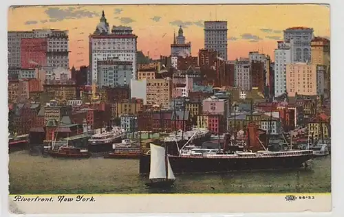 61981 Ak New York USA Riverfront 1910