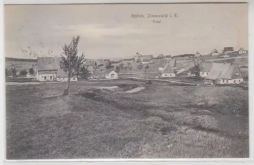 61949 Ak Bohmisch Zinnford dans les montagnes Métallifères Vue totale vers 1910