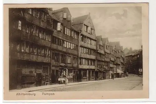 61914 Ak Alt-Hamburg Pompes 1925