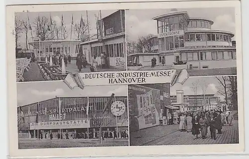 61865 Mehrbild Ak Hannover Deutsche Industrie Messe 1951