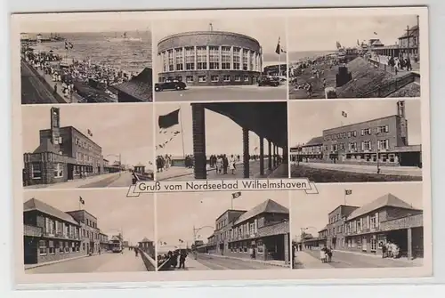 61861 Mehrbild Ak Gruß vom Nordseebad Wilhelmshaven 1940