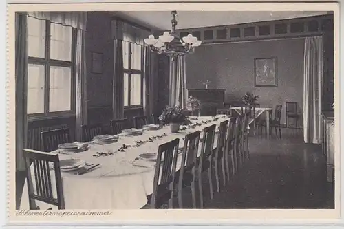 61841 Ak Sangerhausen Mutterhaus Landpflegeverband Schwesternspeisezimmer um1940